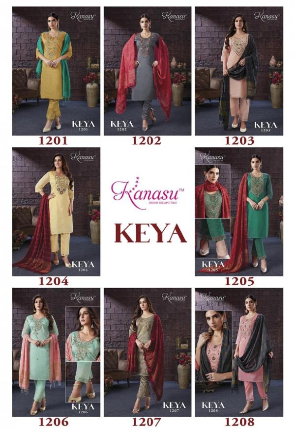 Kanasu Keya Festive Wear Designer Ready Made Collection